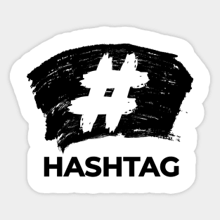 Hashtag Sticker